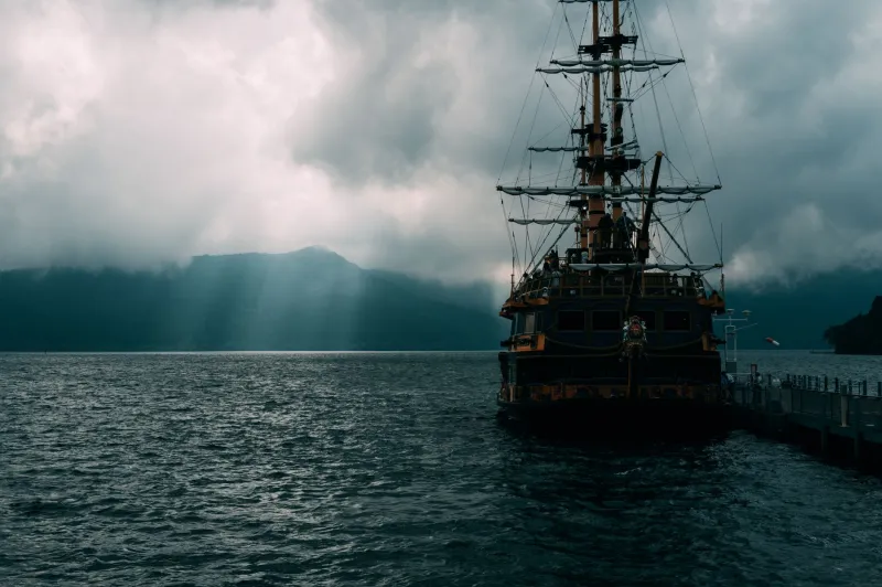 The Horizon as Judge: How the Open Sea Dissolves the Moral Architecture That Keeps Villains in Check